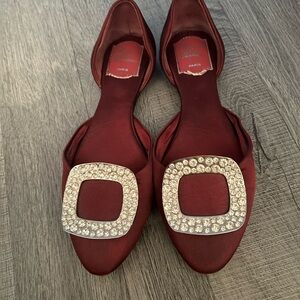 Pre-loved Roger Vivier Ballerine Chips ballet flats